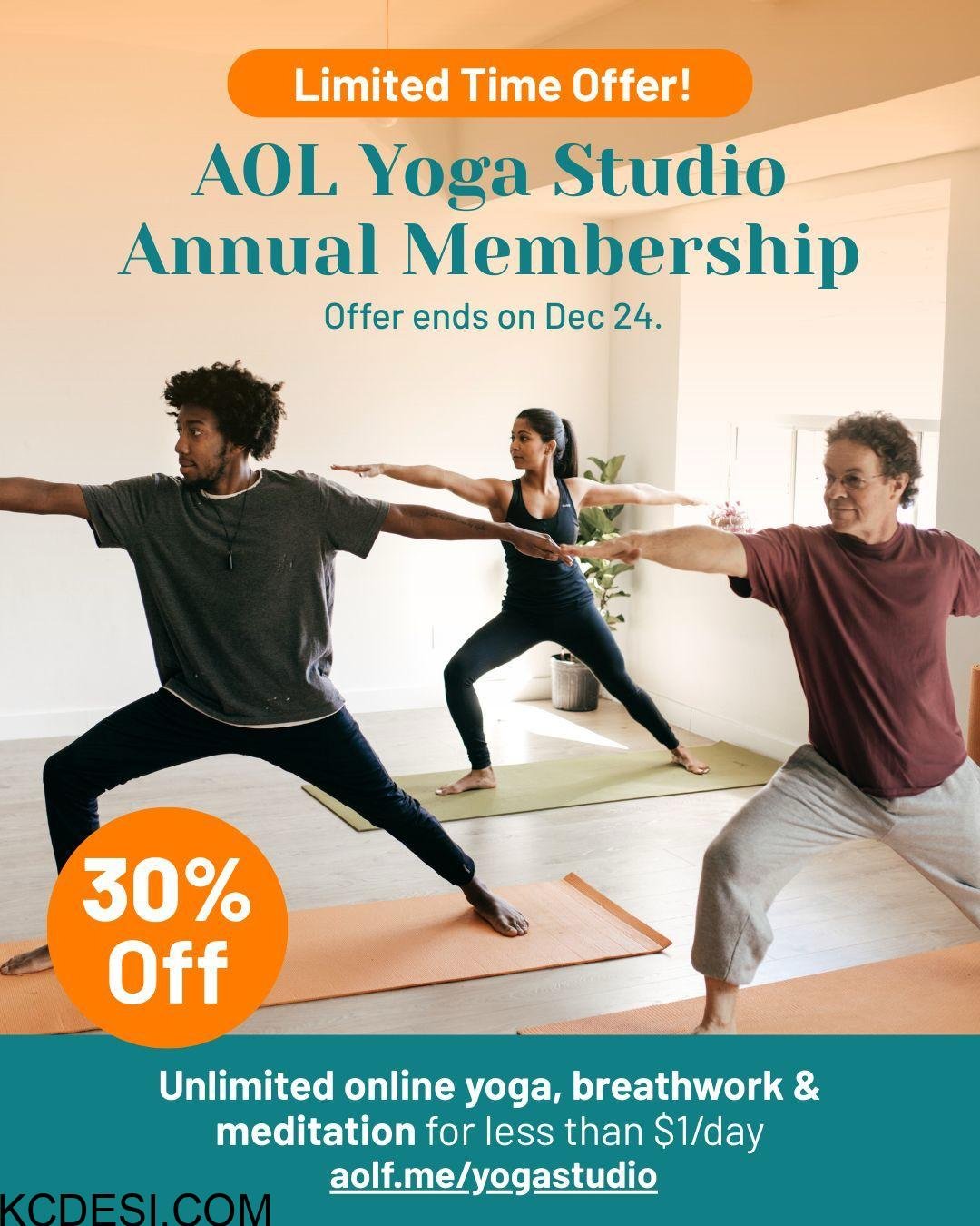 Ends 12/24 – Unlimited Yoga, Breathwork and Meditation!