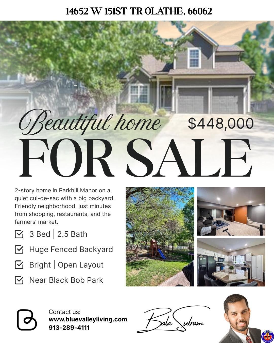 New Bala Listing: 14652 W 151st Terrace