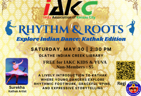Rhythm and Roots – Explore Indian Dance: Kathak Edition – May 30