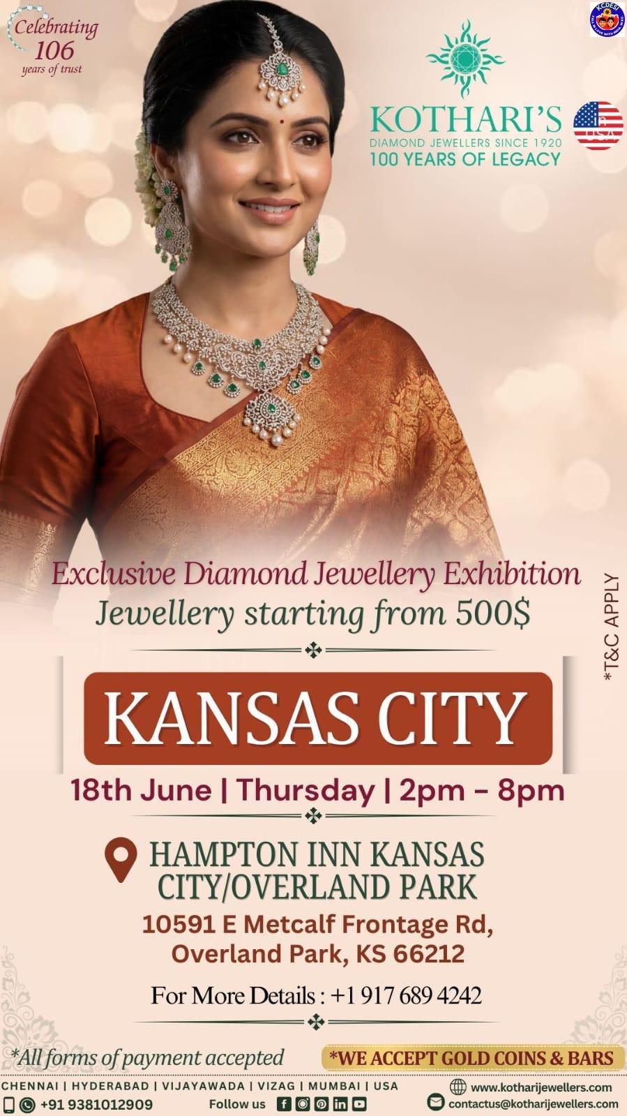 Kansas City — Where Diamond Dreams Come to Life! — 06/18