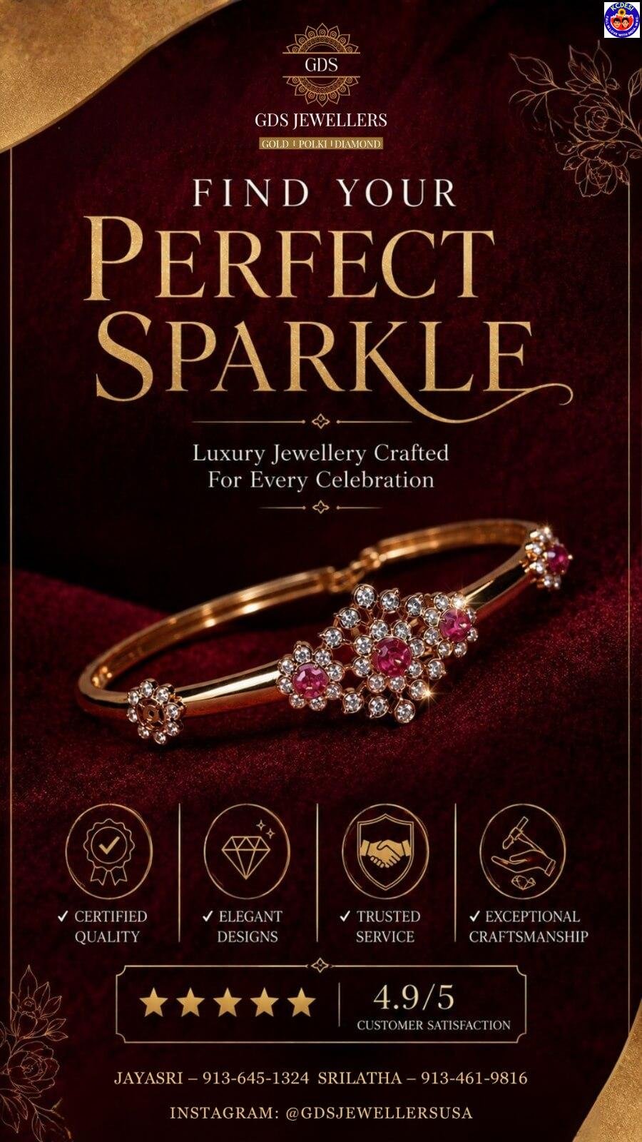 GDS Jewellers — Kansas City’s Trusted Destination for Gold, Polki & Diamond Jewellery
