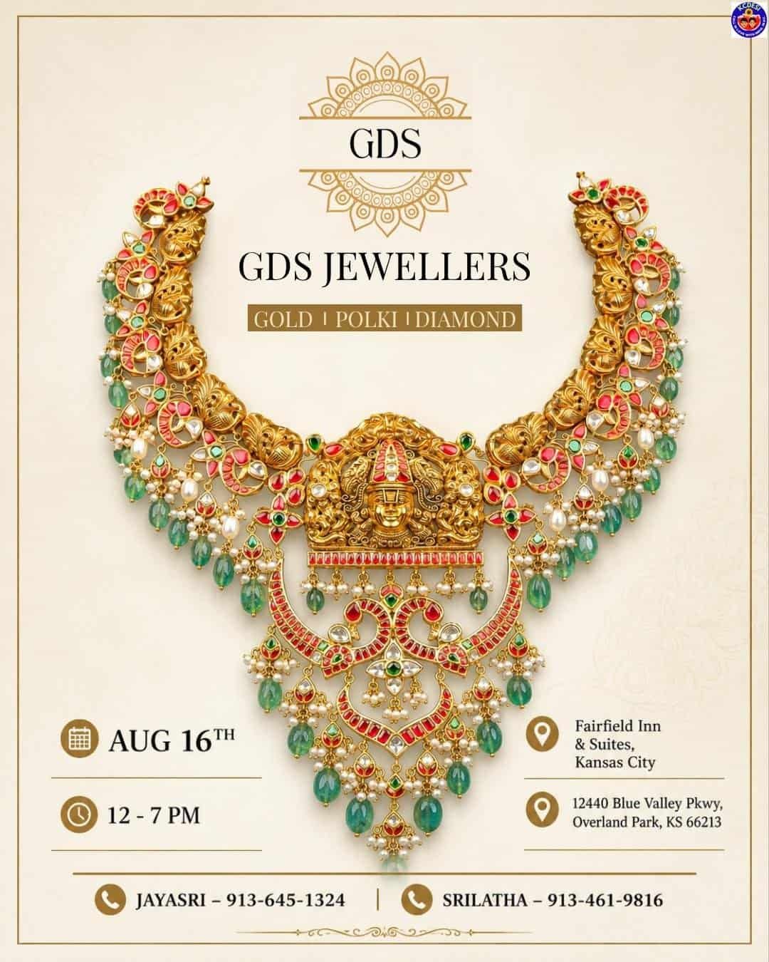 GDS Jewellers Gold, Polki & Diamond Exhibition — 08/16