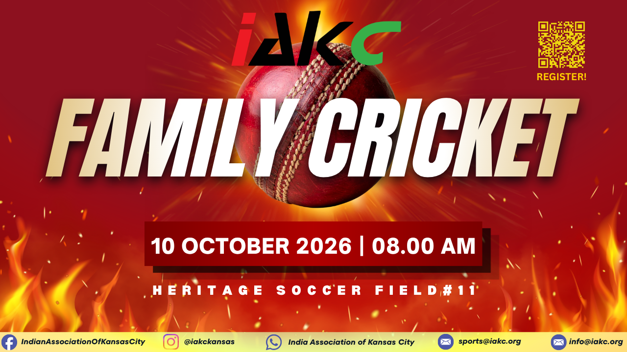 IAKC Family Cricket Tournament 2026 – 10/10