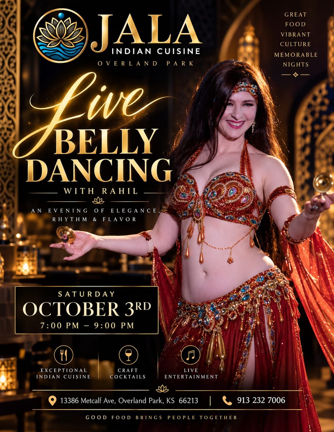 Jala Belly Dancing weekly specials